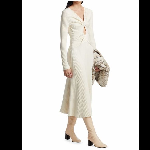 NWT Anna Quan Paige Knit Dress Size UK 8 / US 4 $490 - Picture 3 of 7
